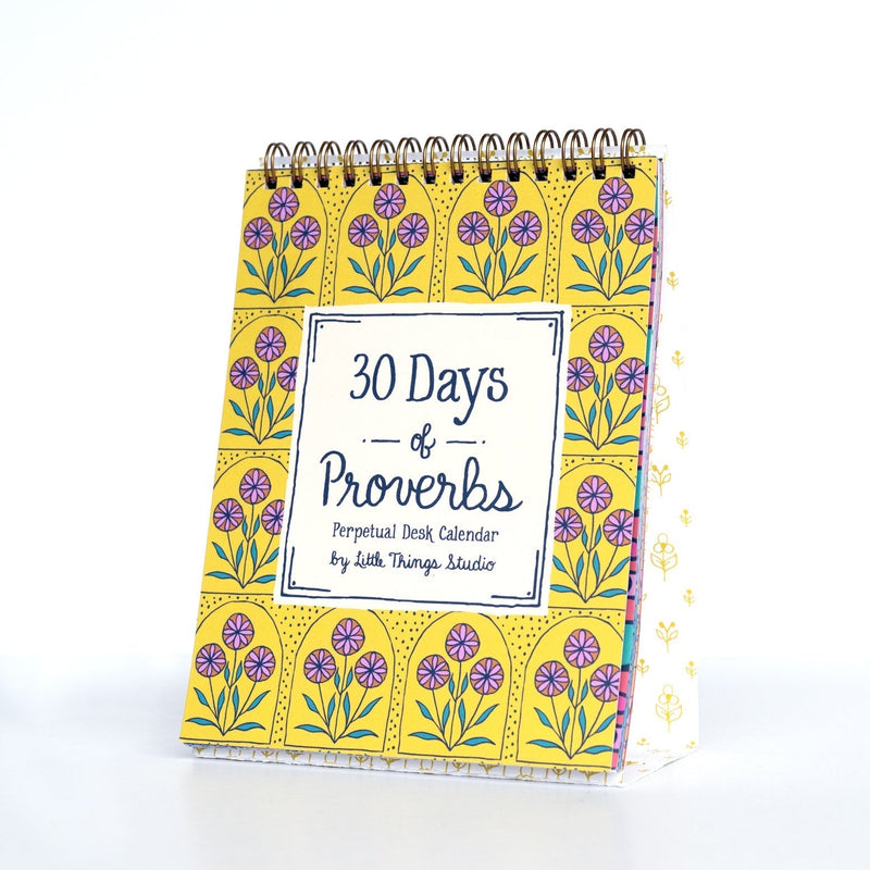 30 Days of Proverbs Perpetual Calendar