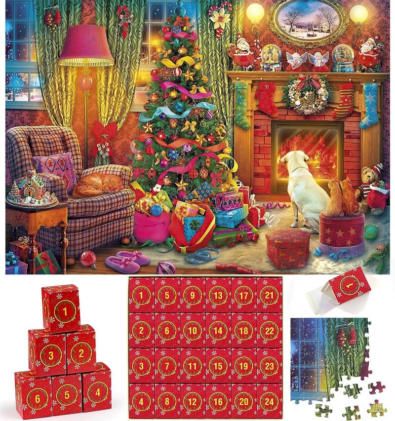 Advent Calendar 2024 Christmas Jigsaw Puzzles