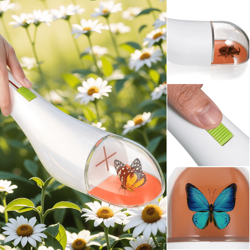 Quick-Release Insect Catching Tool