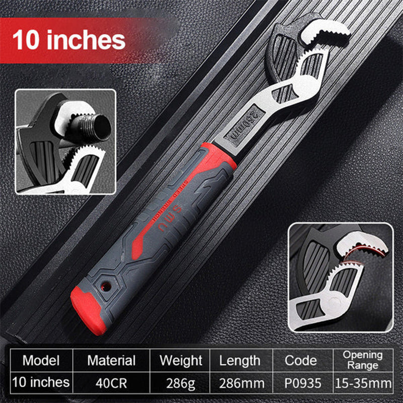 Industrial Grade Multifunctional Self-locking Pipe Wrench Tool