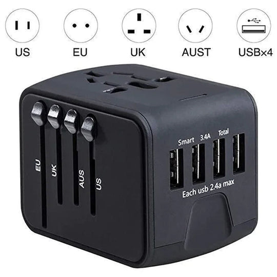 All-in-one Universal Travel Power Adapter