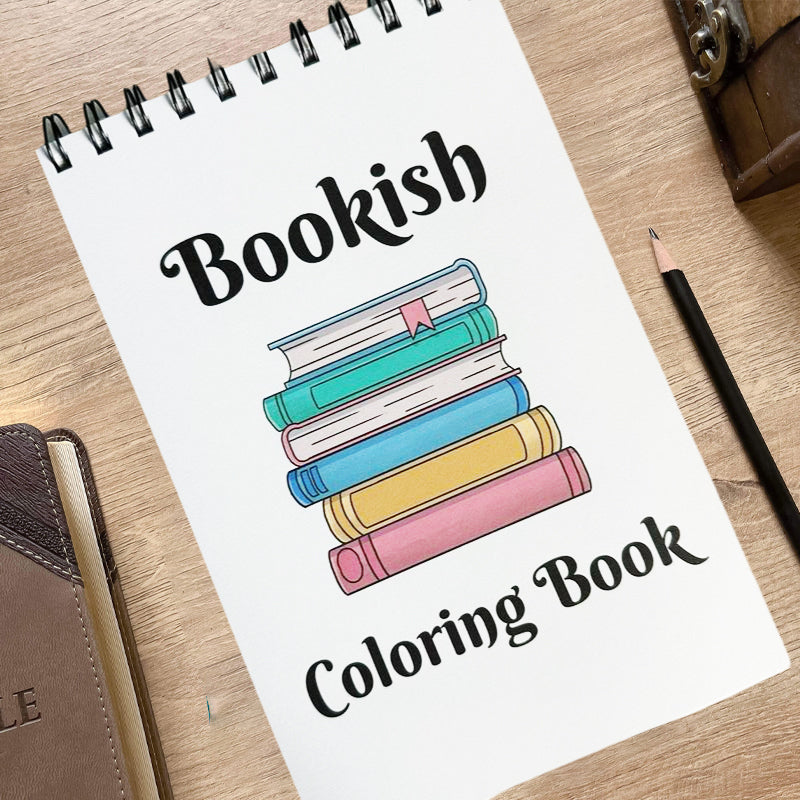 Bookish Coloring Book