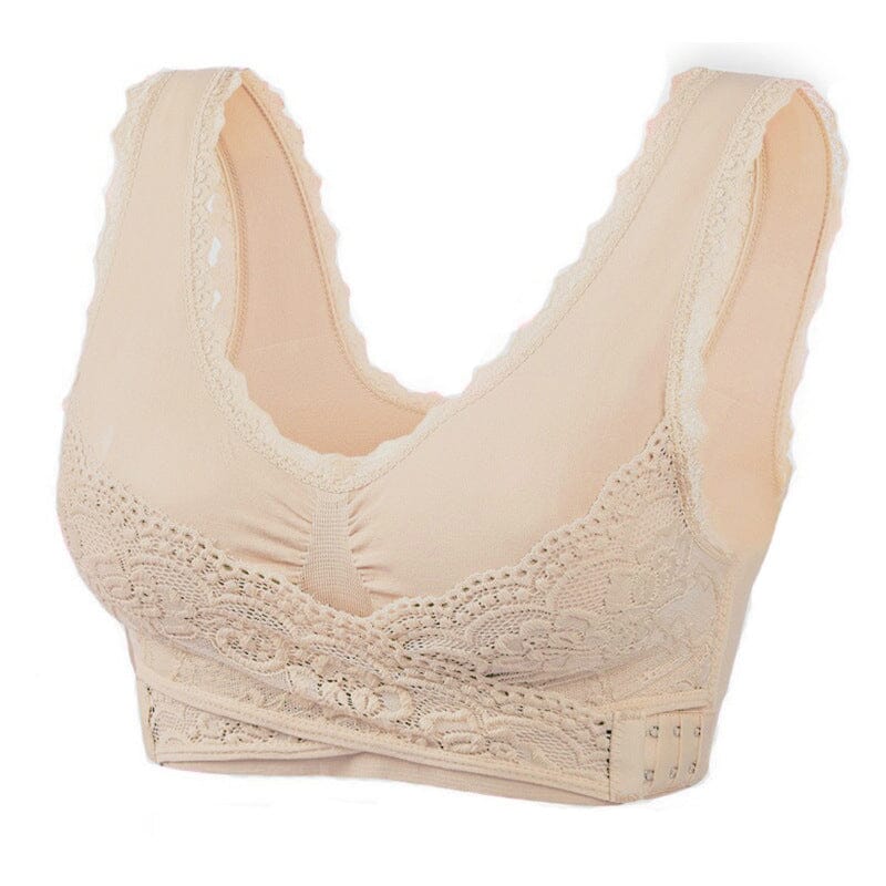 Women's Wireless Full Coverage Lace Bra