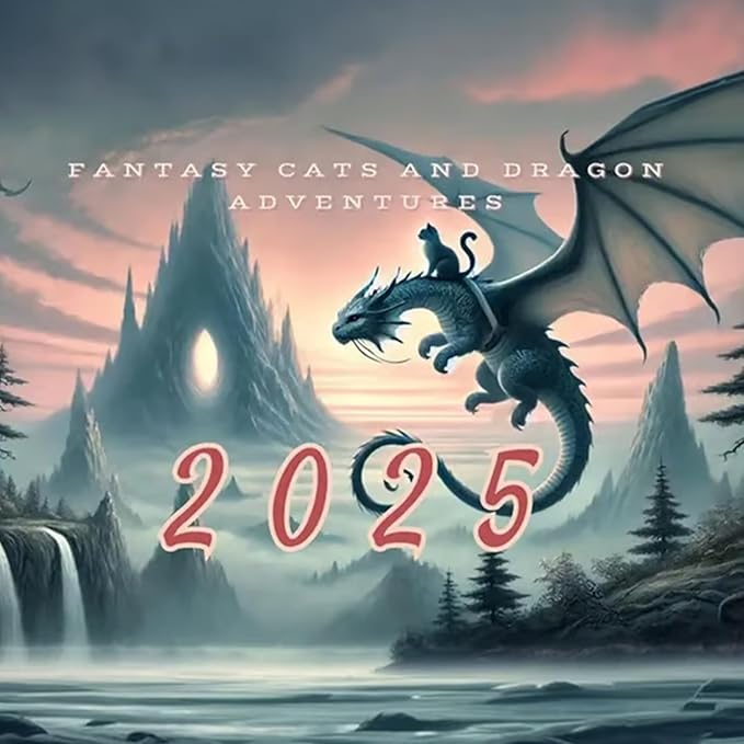 2025 Cat Dragon Rider Calendar