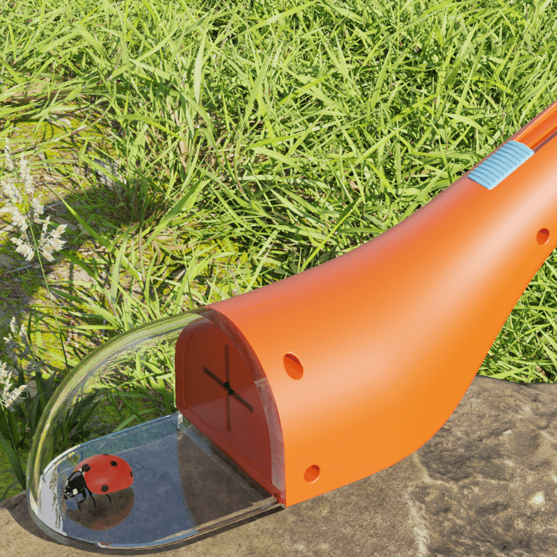 Quick-Release Insect Catching Tool