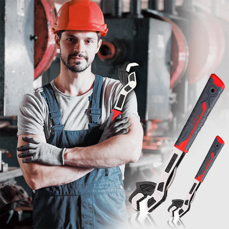 Industrial Grade Multifunctional Self-locking Pipe Wrench Tool