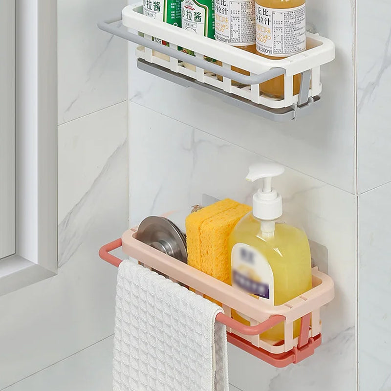 Punch-free multifunctional storage rack