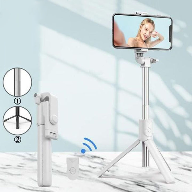 Bluetooth Remote Selfie Stick Tripod