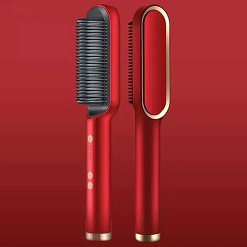 2021 New Hair Straightener Brush