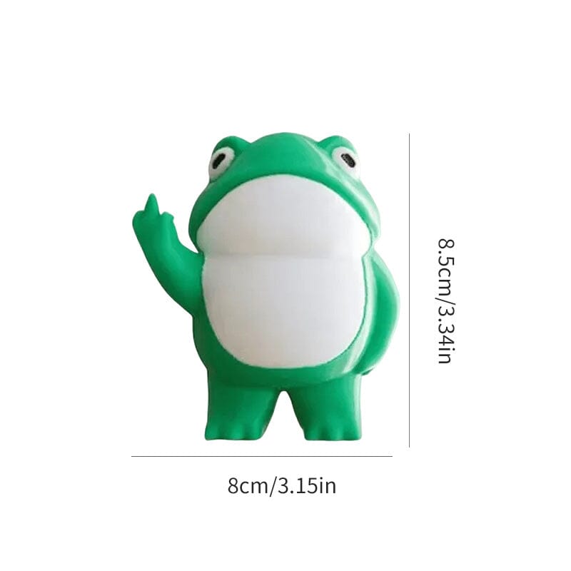 Middle Finger Frog Ornament