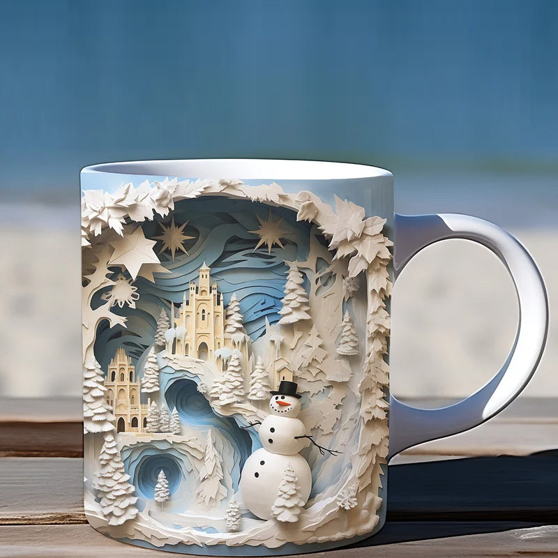 3D Christmas Mug