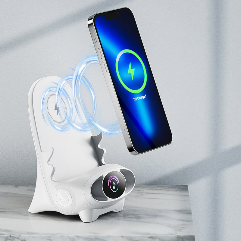 Mini Chair Wireless Fast Charger Multifunctional Phone Holder