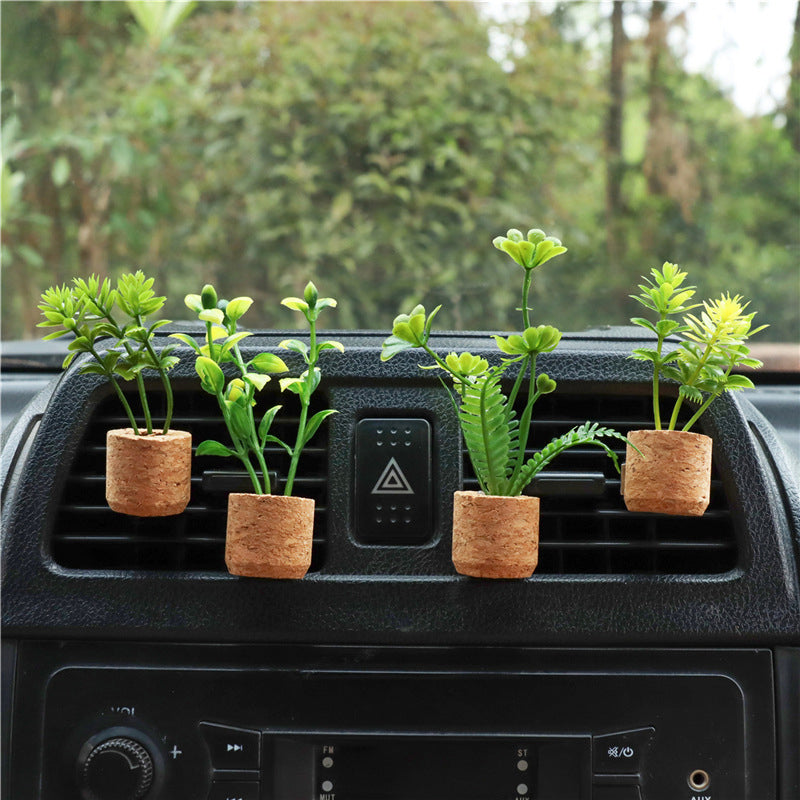 Succulent Air Freshener Vent Clips