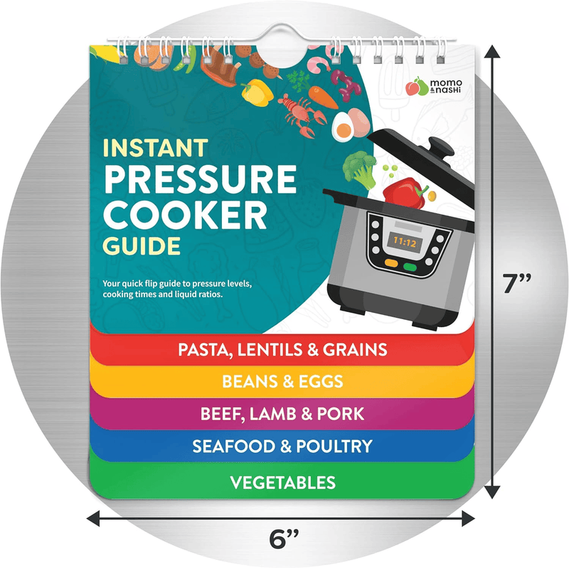 Air Fryer Cheat Sheet Magnets Cooking Guide Booklet