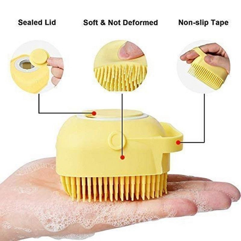 Pet Bath Massage Brush