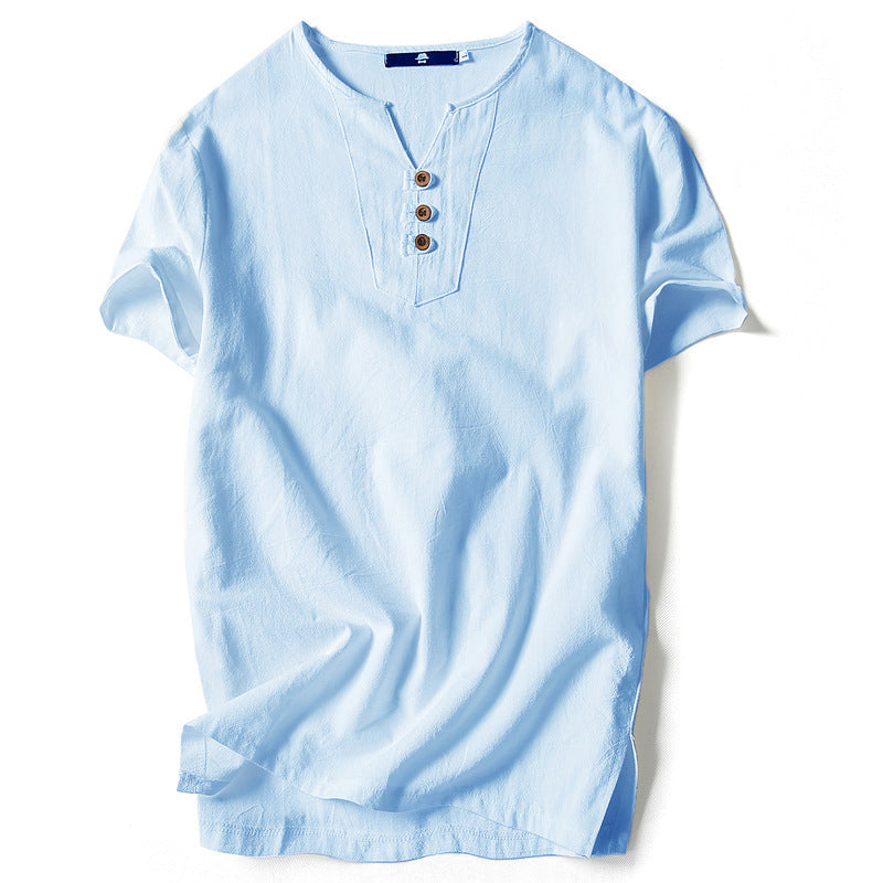 Men's Summer Flax T-shirt