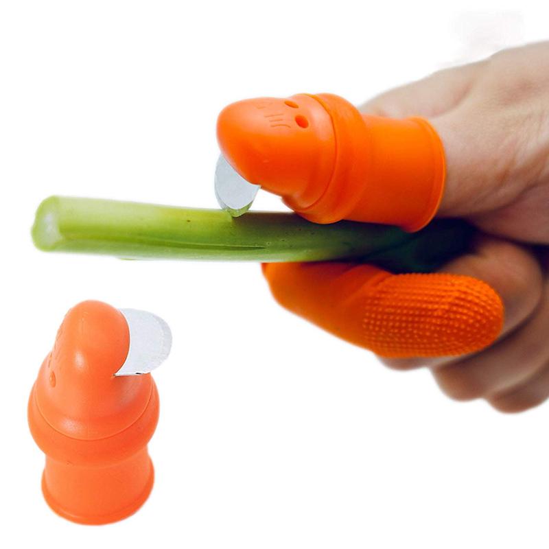 Pick vegetables, pick fruit thumb knife