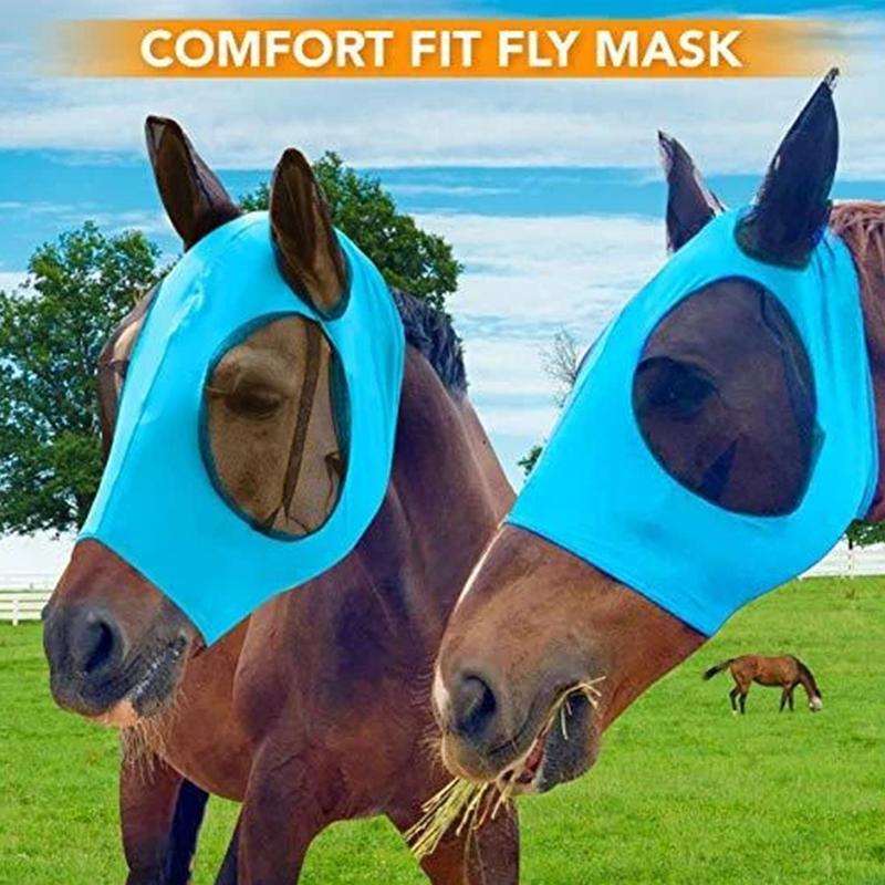 Equine Mask Anti-Fly Mesh