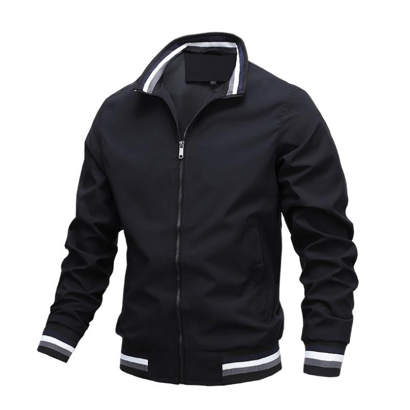 Solid Color Men's Casual Jacket