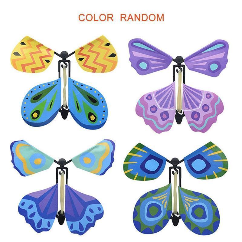 Creative Magic Props Children's Toys Flying Butterflies