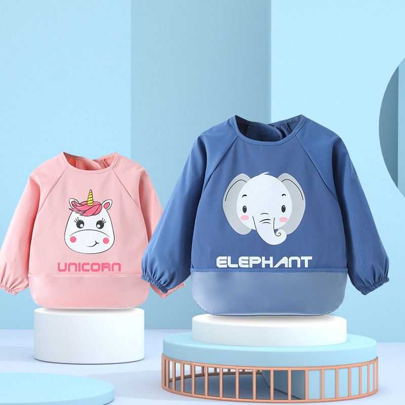 Waterproof Cartoon Smock for Children