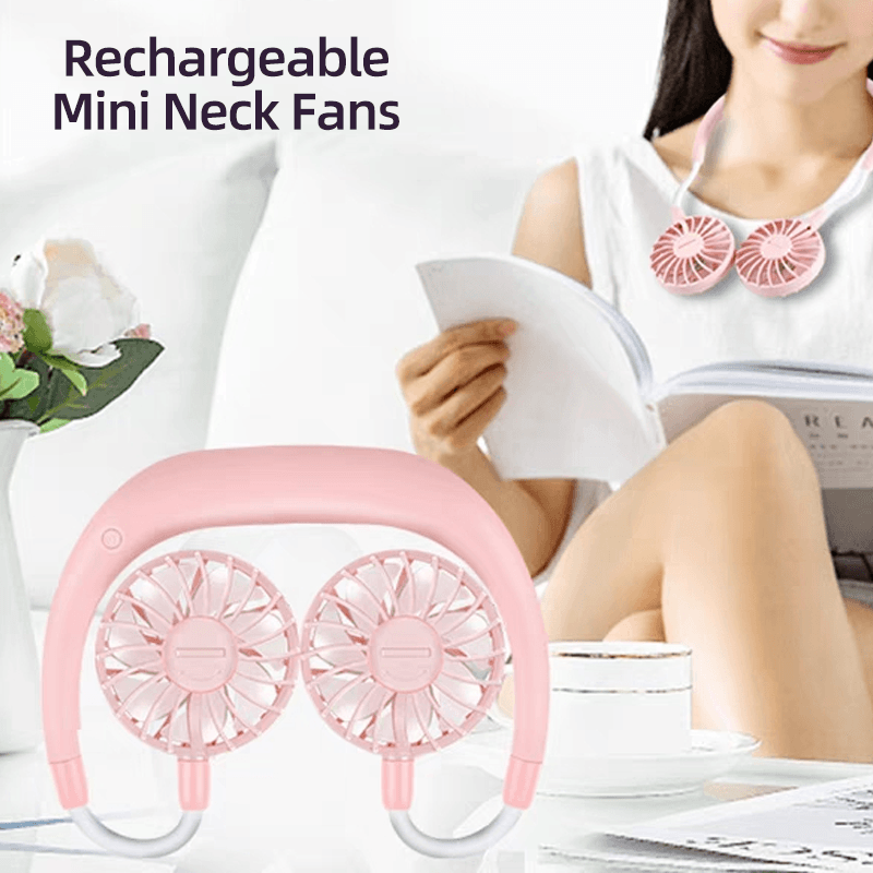 Rechargeable Mini Neck Fans