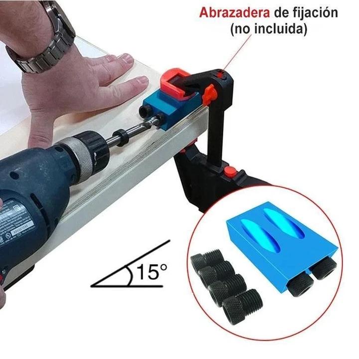 Herramienta para trabajar la madera puncher posicionador