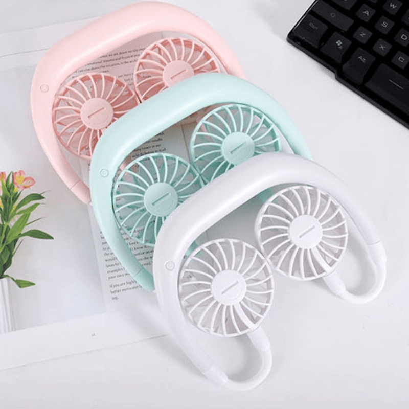 Rechargeable Mini Neck Fans