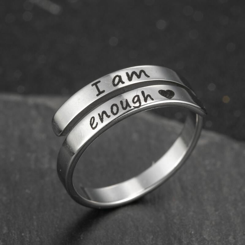 'I AM ENOUGH' RING