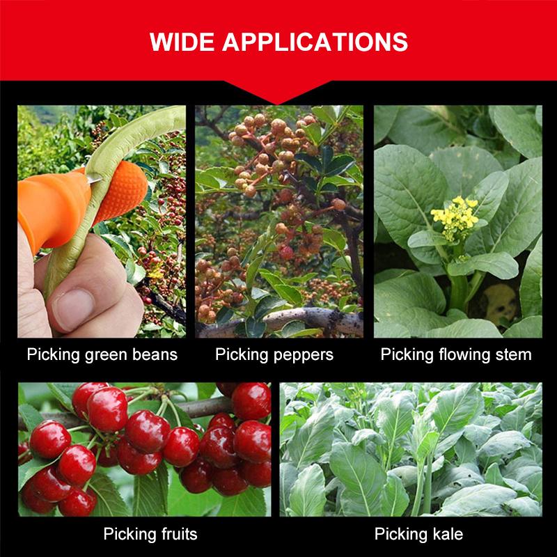 Pick vegetables, pick fruit thumb knife