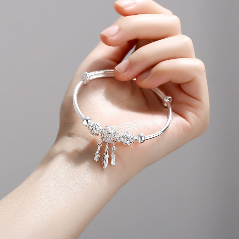 Dreamcatcher Bracelet SILVER (GIFT BOX)