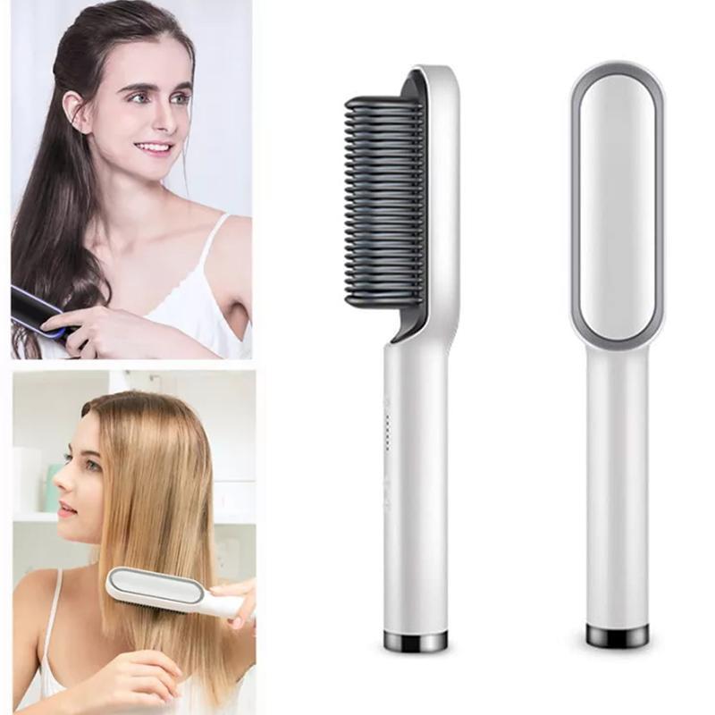 2021 New Hair Straightener Brush