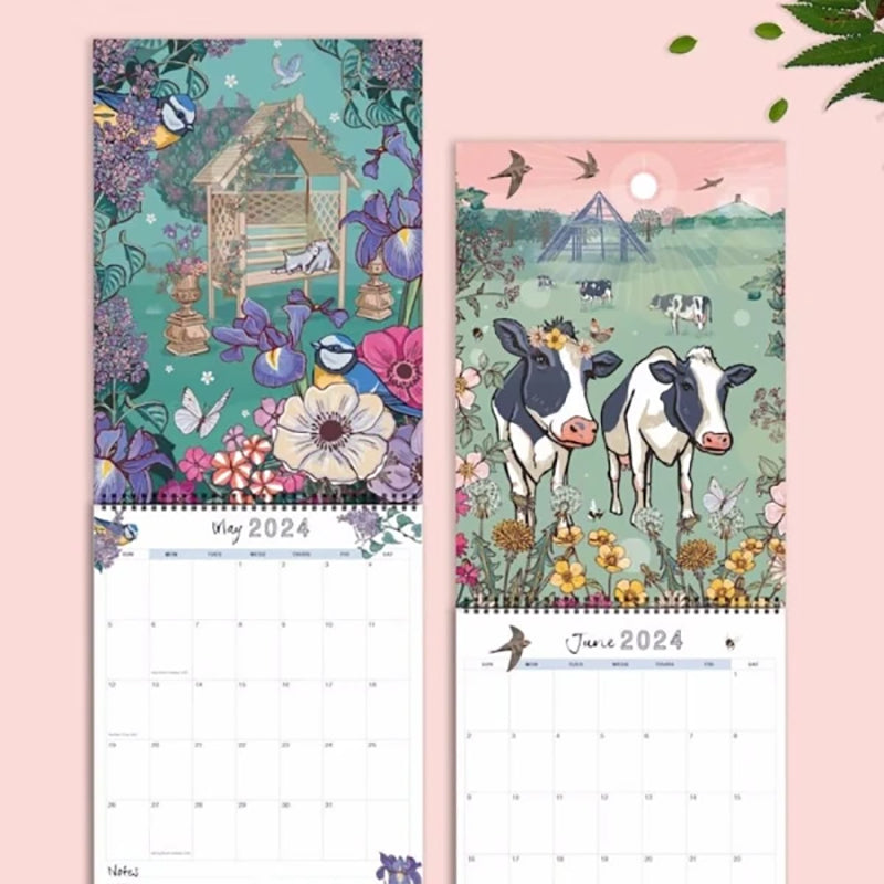 2024 Wall Calendar of Nature and Wildlife Art