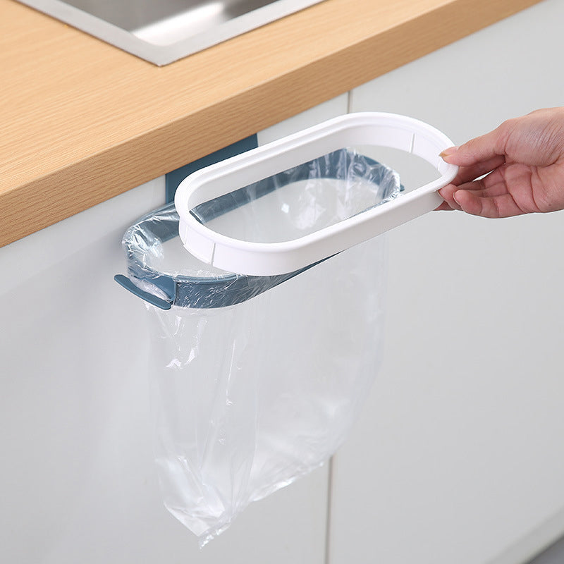 Portable Plastic Garbage Hanging Bag Holder