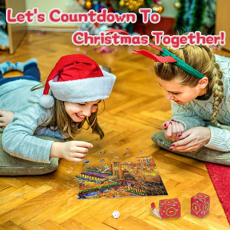 Advent Calendar 2024 Christmas Jigsaw Puzzles