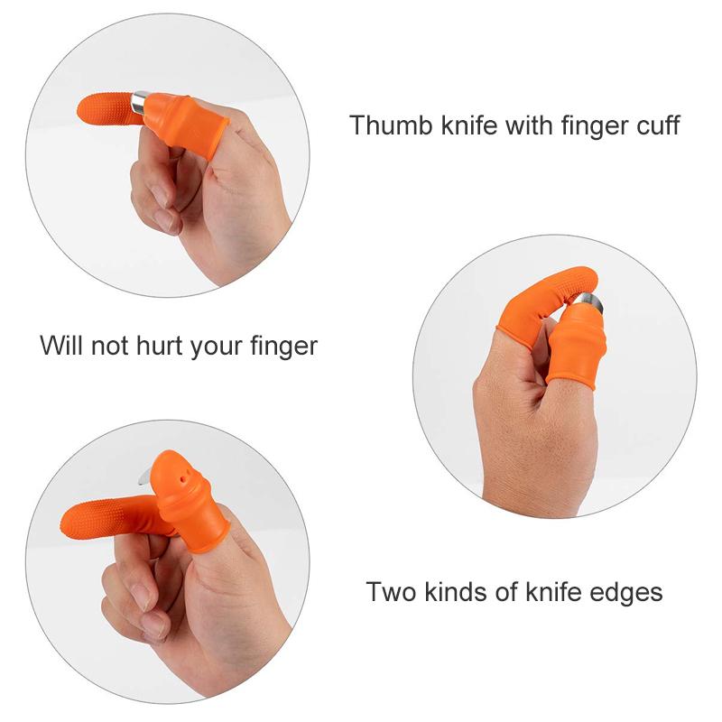 Pick vegetables, pick fruit thumb knife