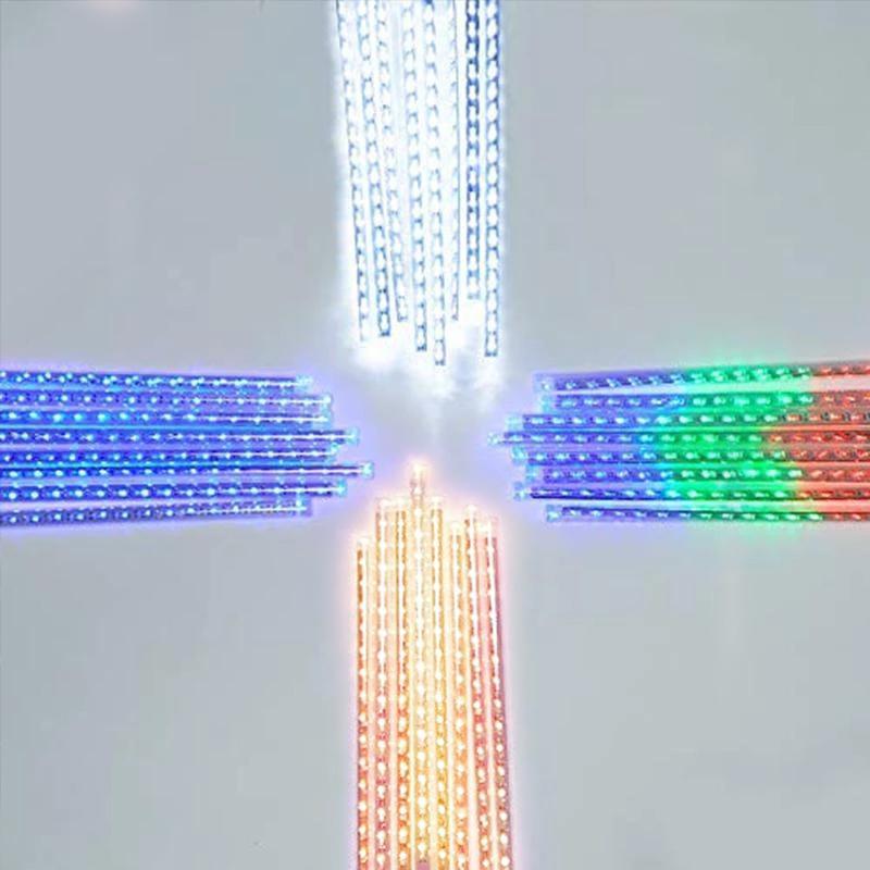 Snow Fall LED Lights (8 Tubes, 144LEDs Lights)