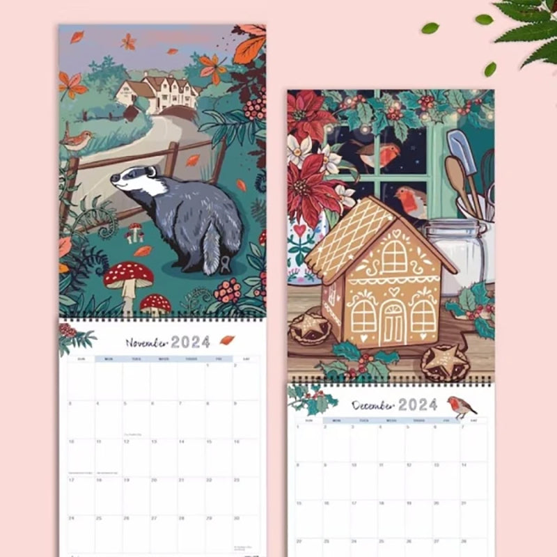 2024 Wall Calendar of Nature and Wildlife Art