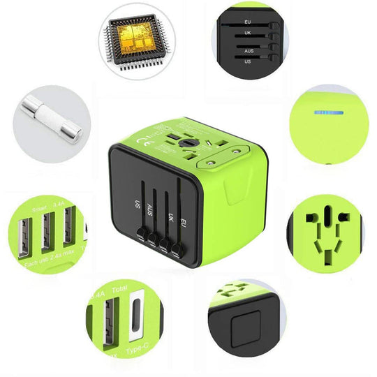 All-in-one Universal Travel Power Adapter