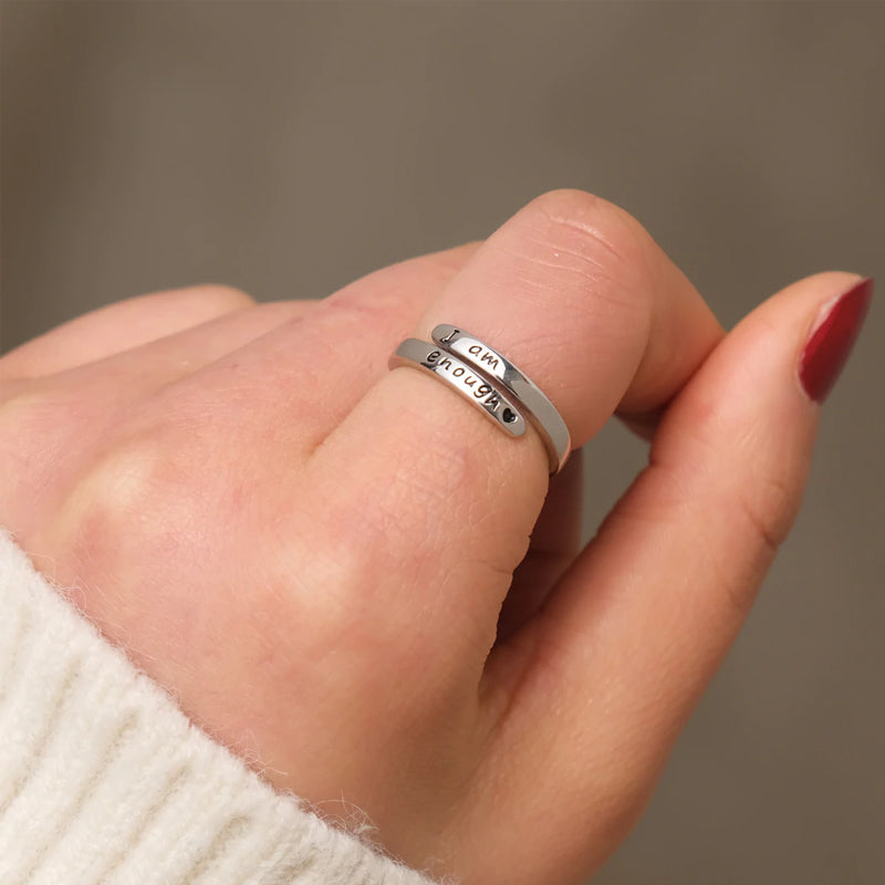 'I AM ENOUGH' RING