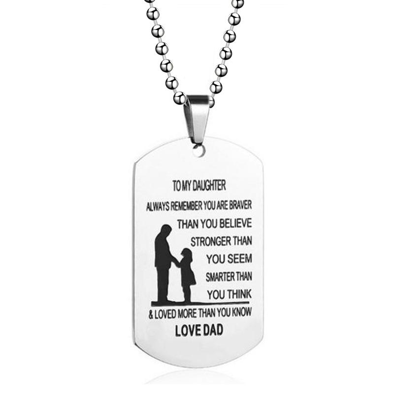To My Kids - Stainless Steel Necklace