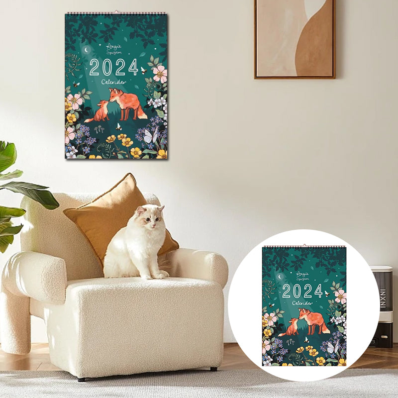 2024 Wall Calendar of Nature and Wildlife Art