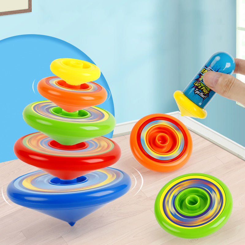 Spinning Top Toys（ 5 gyroscopes + 1 launcher）