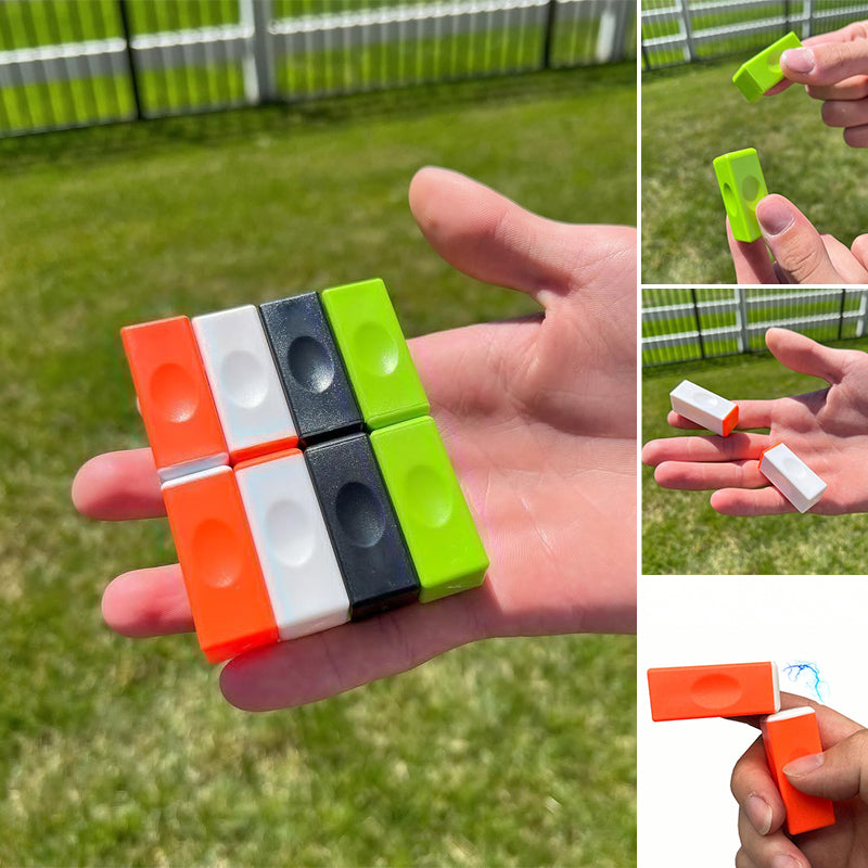 Magnetic Building Blocks Bounce Bricks