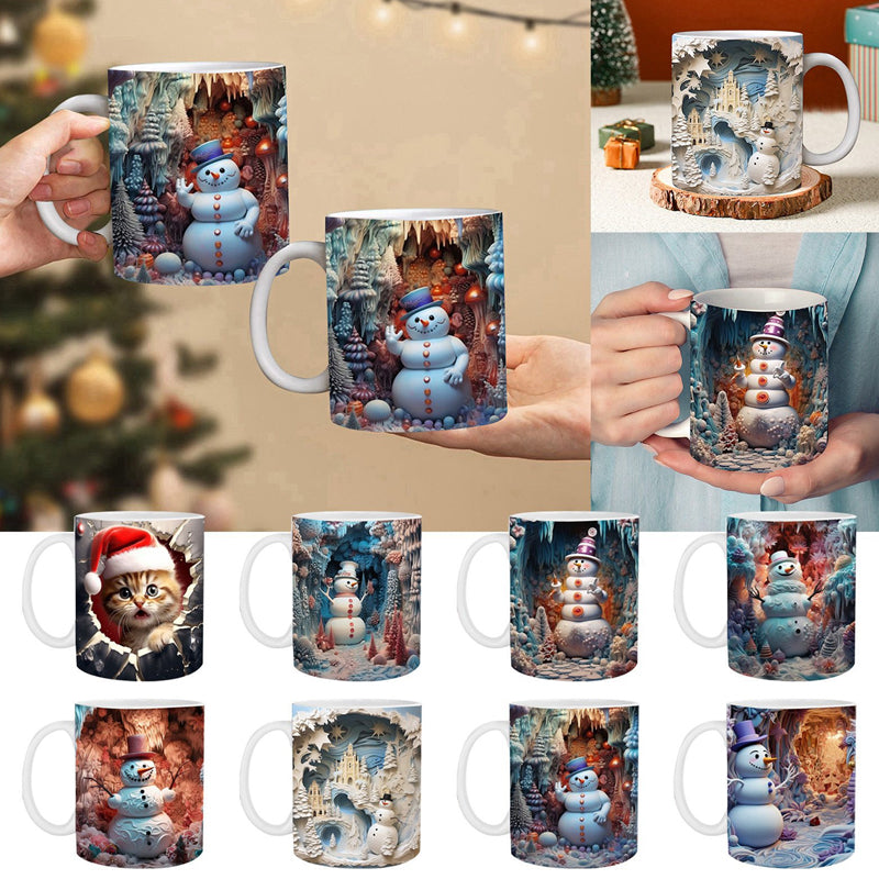 3D Christmas Mug