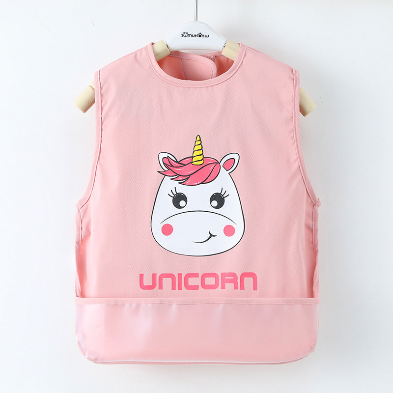 Waterproof Cartoon Smock for Children