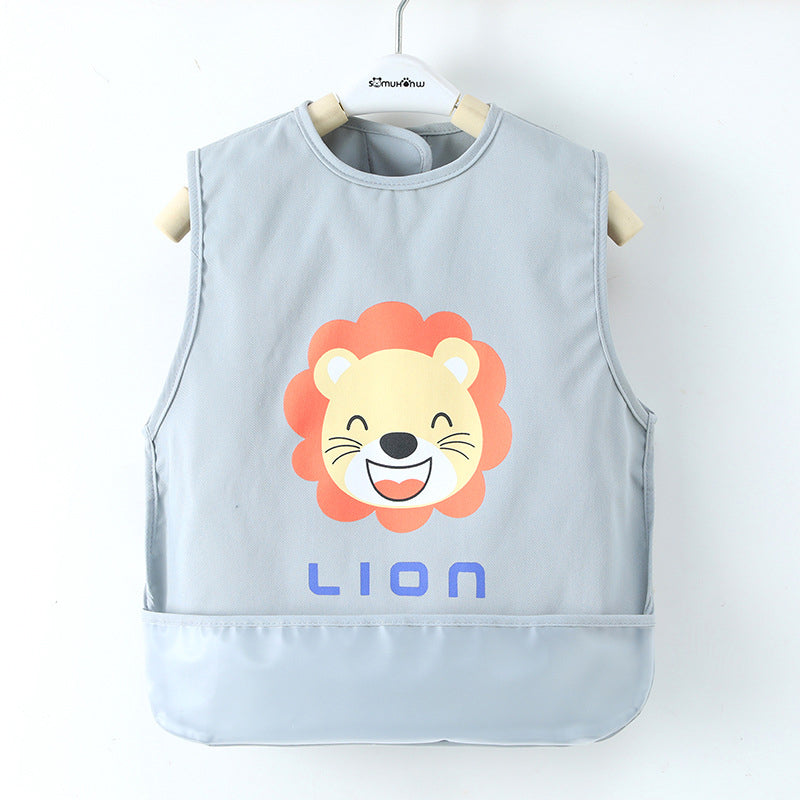 Waterproof Cartoon Smock for Children